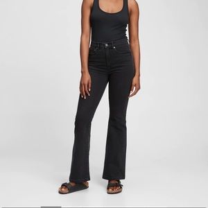 Gap high rise 70s flare jeans sz 29 tall NWT